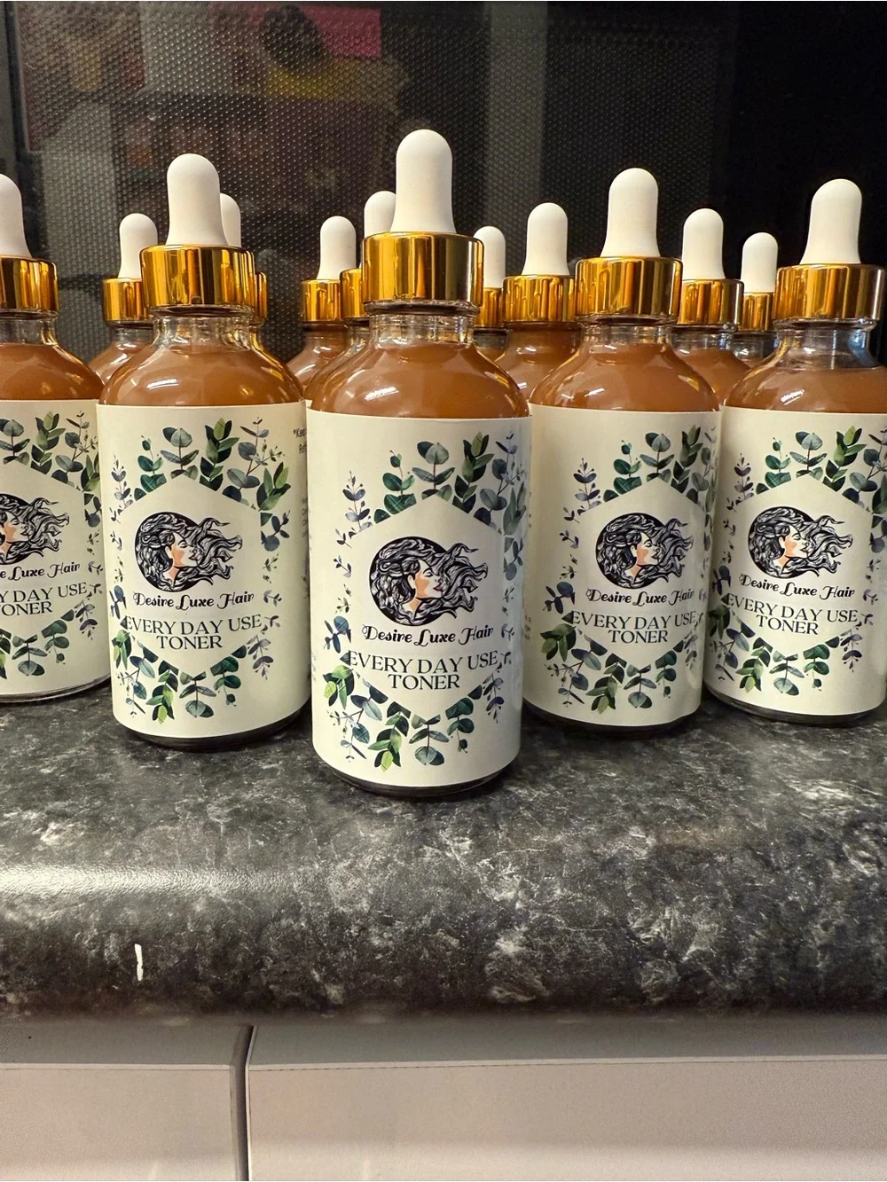Everyday Use Toner - White & Gold Bottle